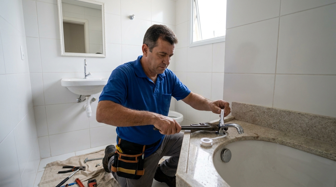Instalação de torneira de cozinha em Duque de Caxias‑RJ